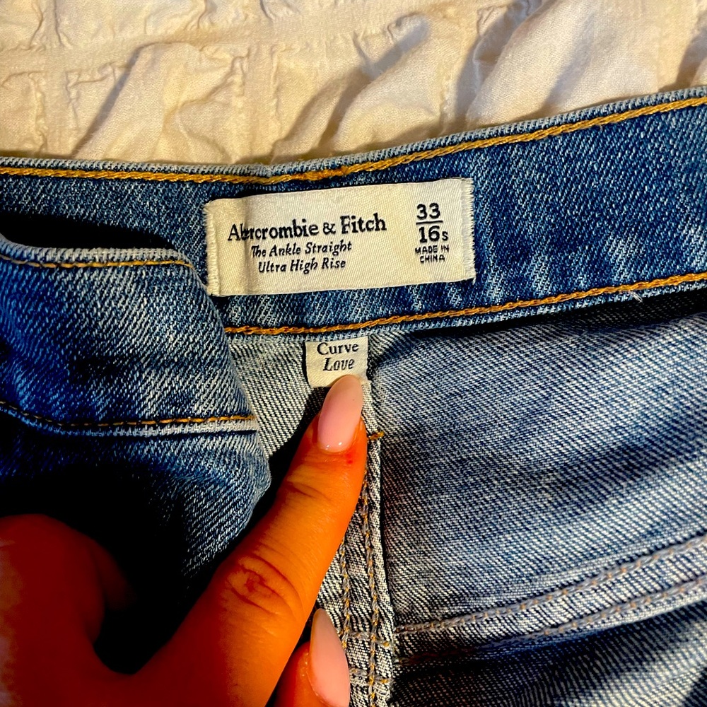Abercrombie and Fitch Curve Love Jeans